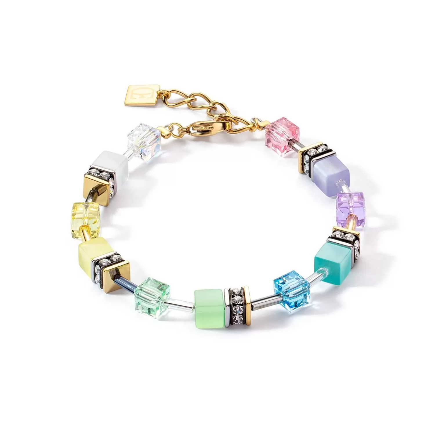 COEUR DE LION Geocube® Iconic Gentle Multicolour-Armband- Geocube® Armbänder