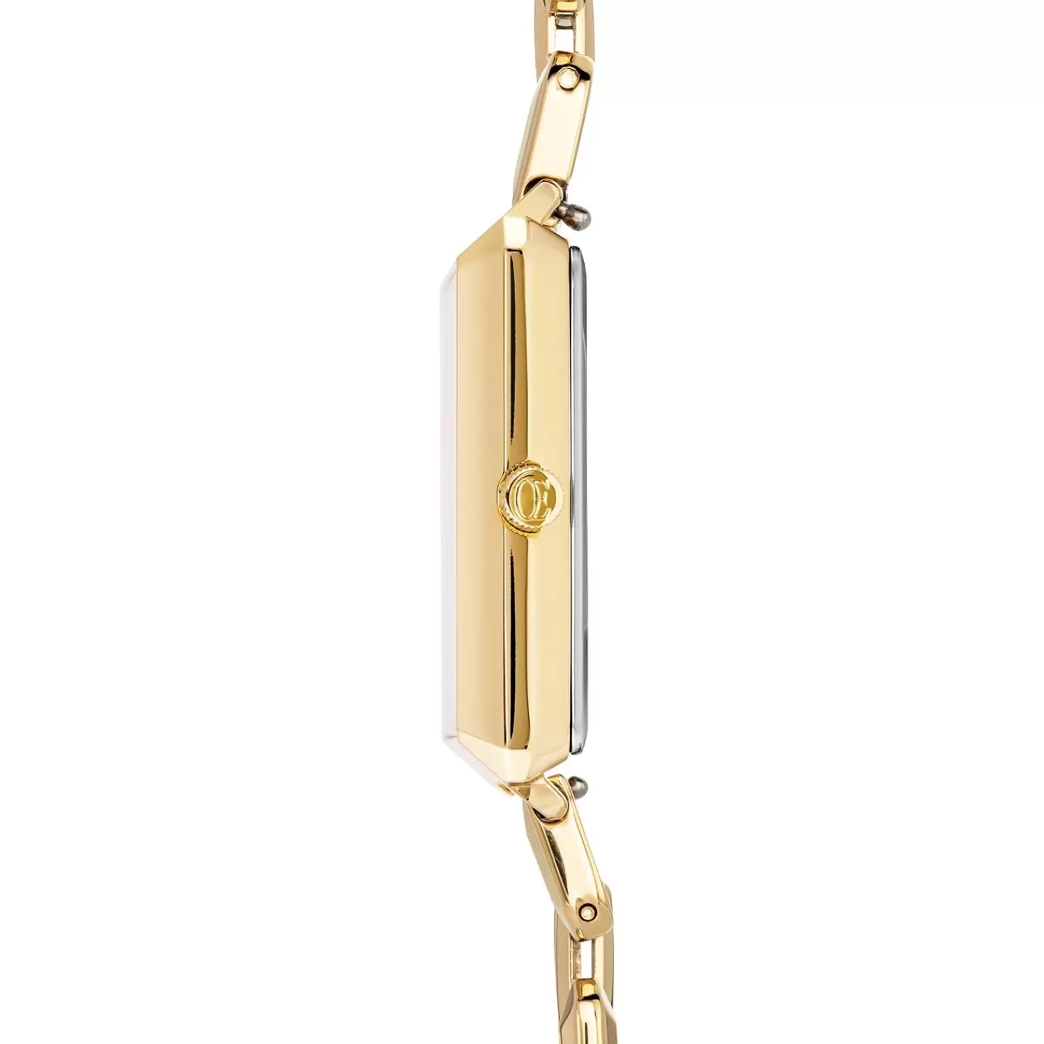 COEUR DE LION Sehen Sie sich den Iconic Cube Golden Moments Statement Gold an- Uhren