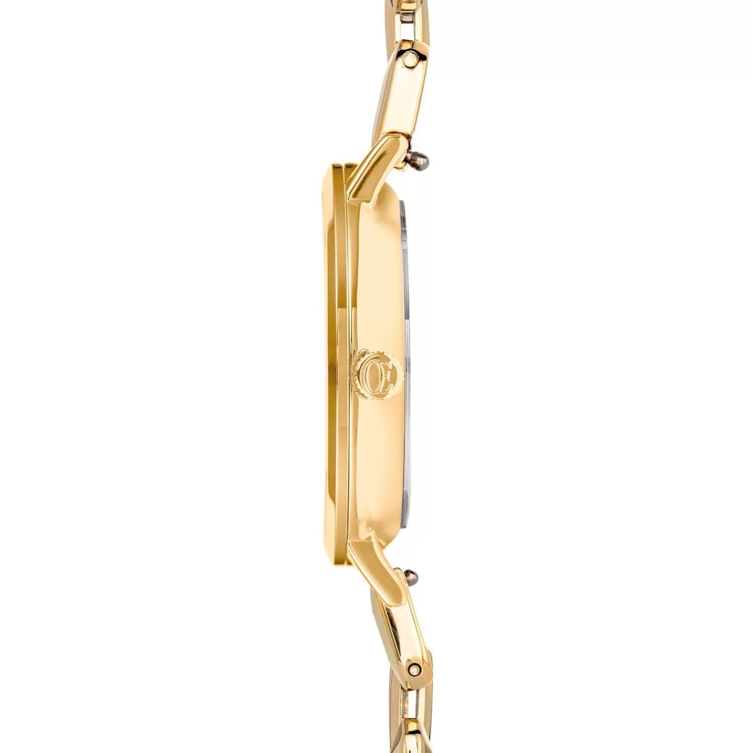 COEUR DE LION Sehen Sie sich Round Brilliant Glamourous Black Statement Gold an- Uhren